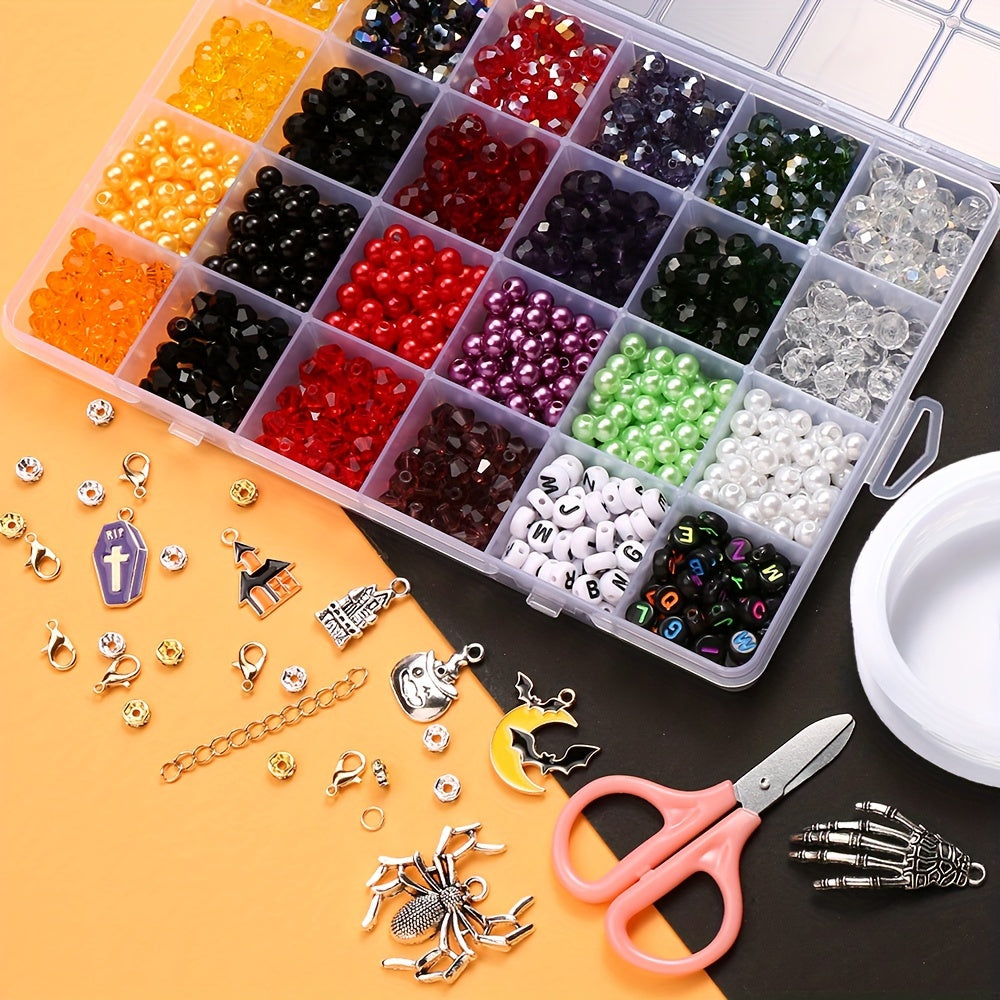 Halloween Jewelry Making Kit with Tools