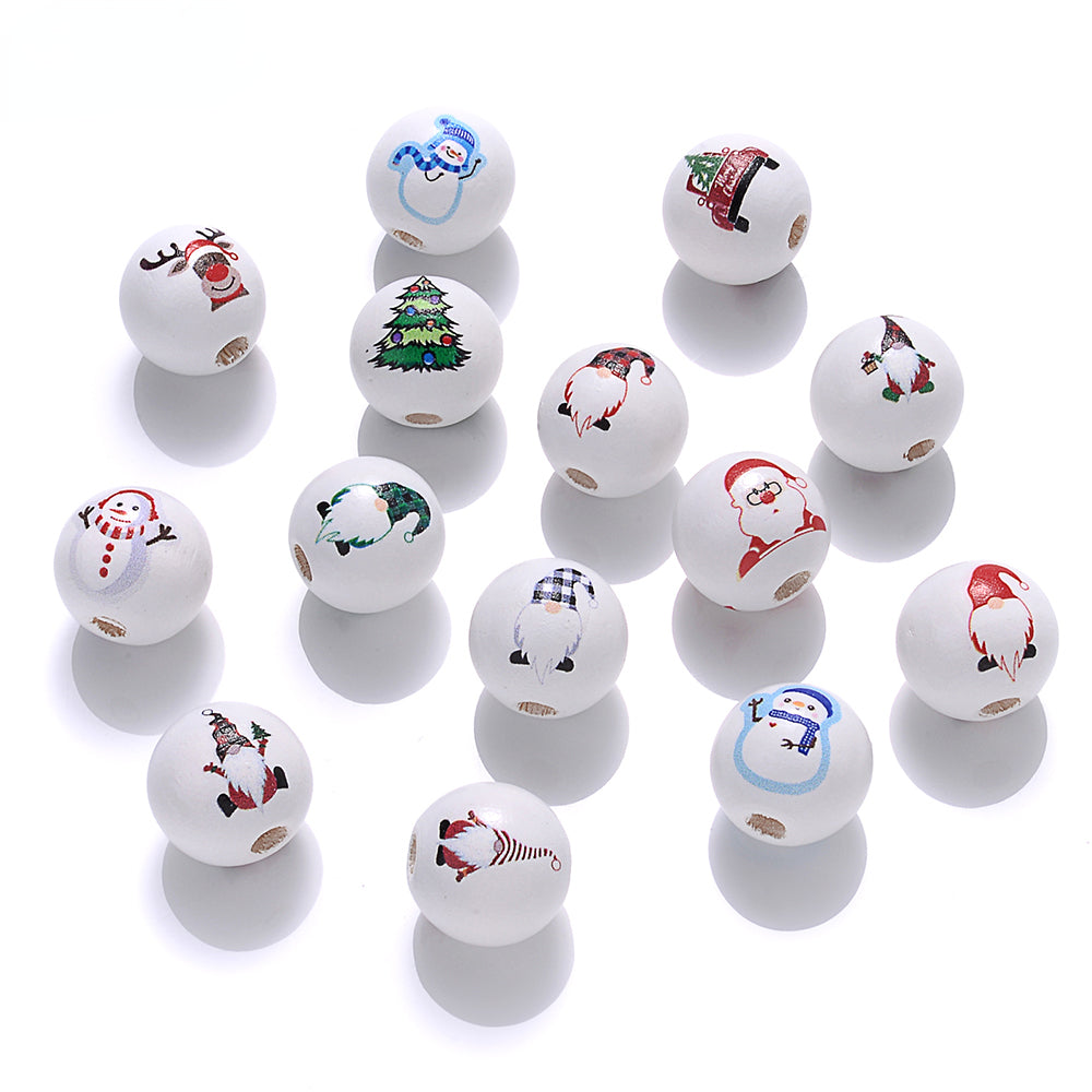 13mm Mix Waterdrop Acrylic Loose Spacer Beads
