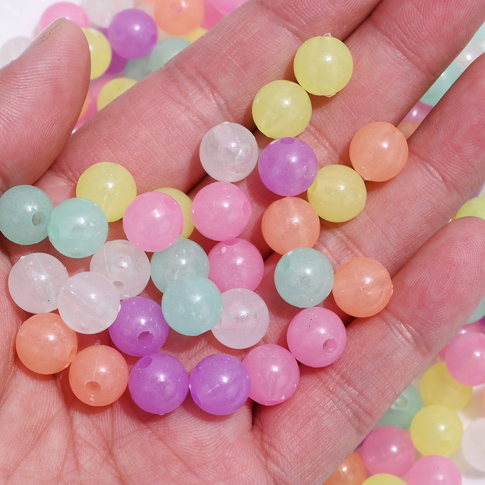 Heart CCB Spacer Beads