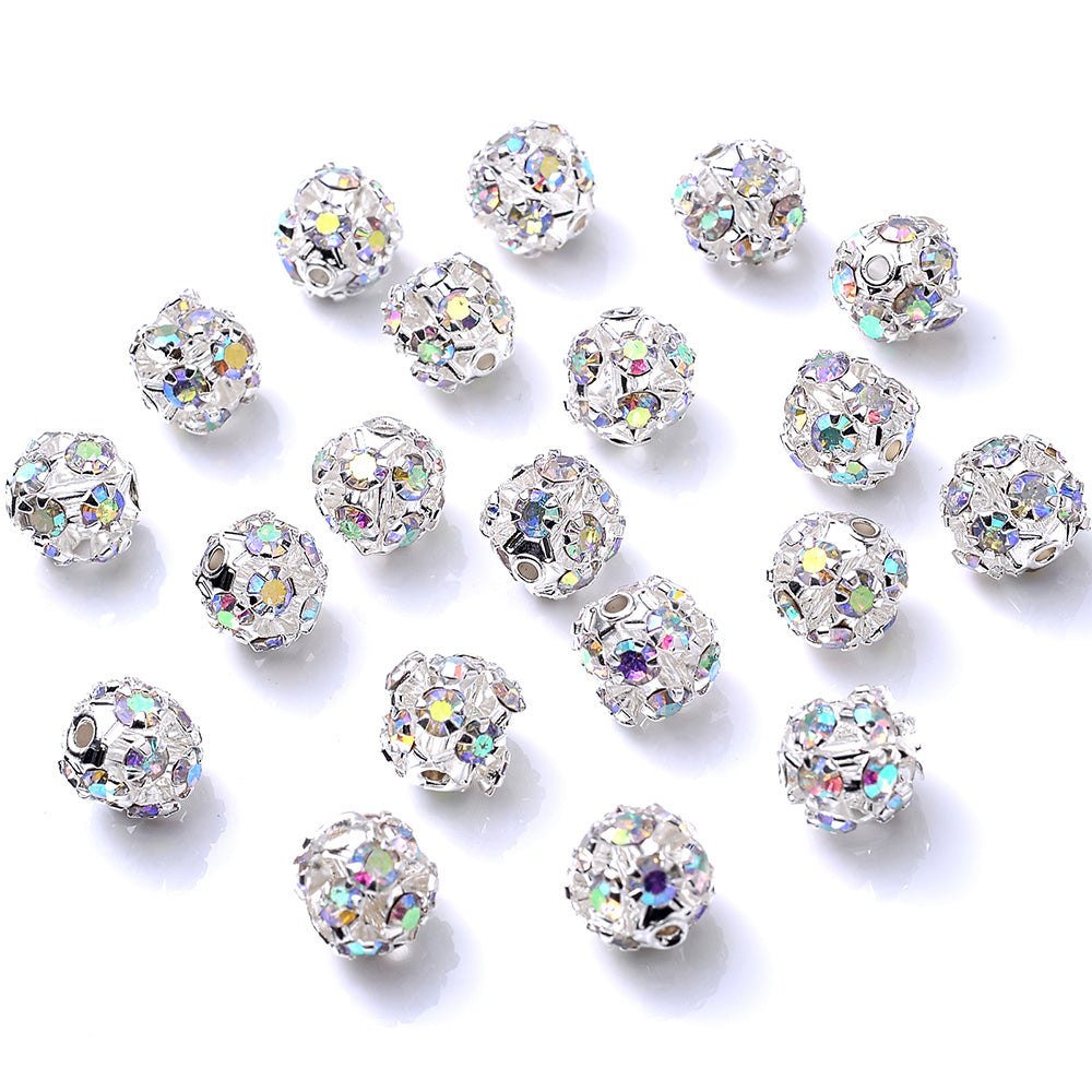 Faceted Oval Acrylic Rhinestone Flatback Beads