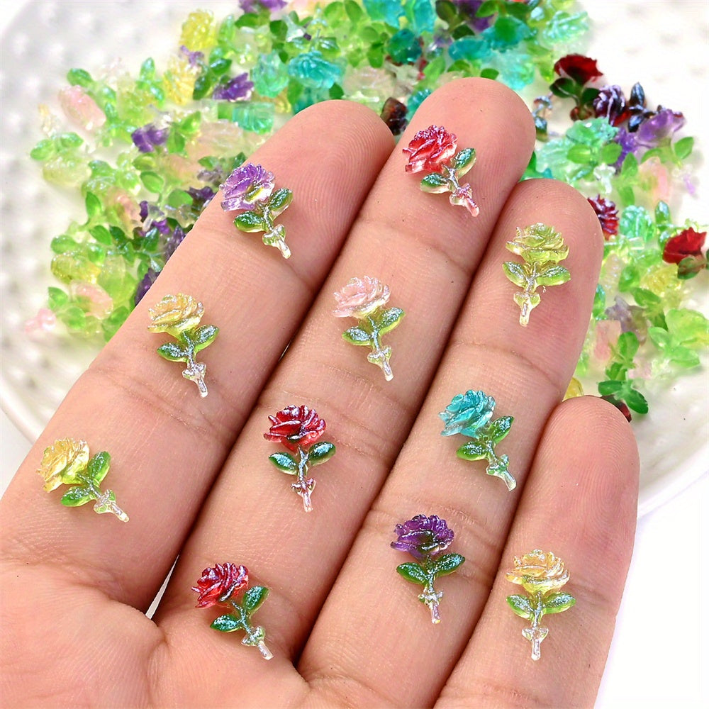 AB Shiny Tiny Glass Tube Seed Beads