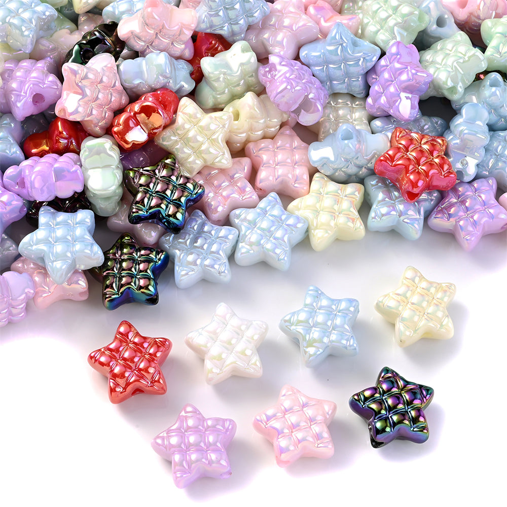 Love Heart and Heartbreak Acrylic Spacer Beads