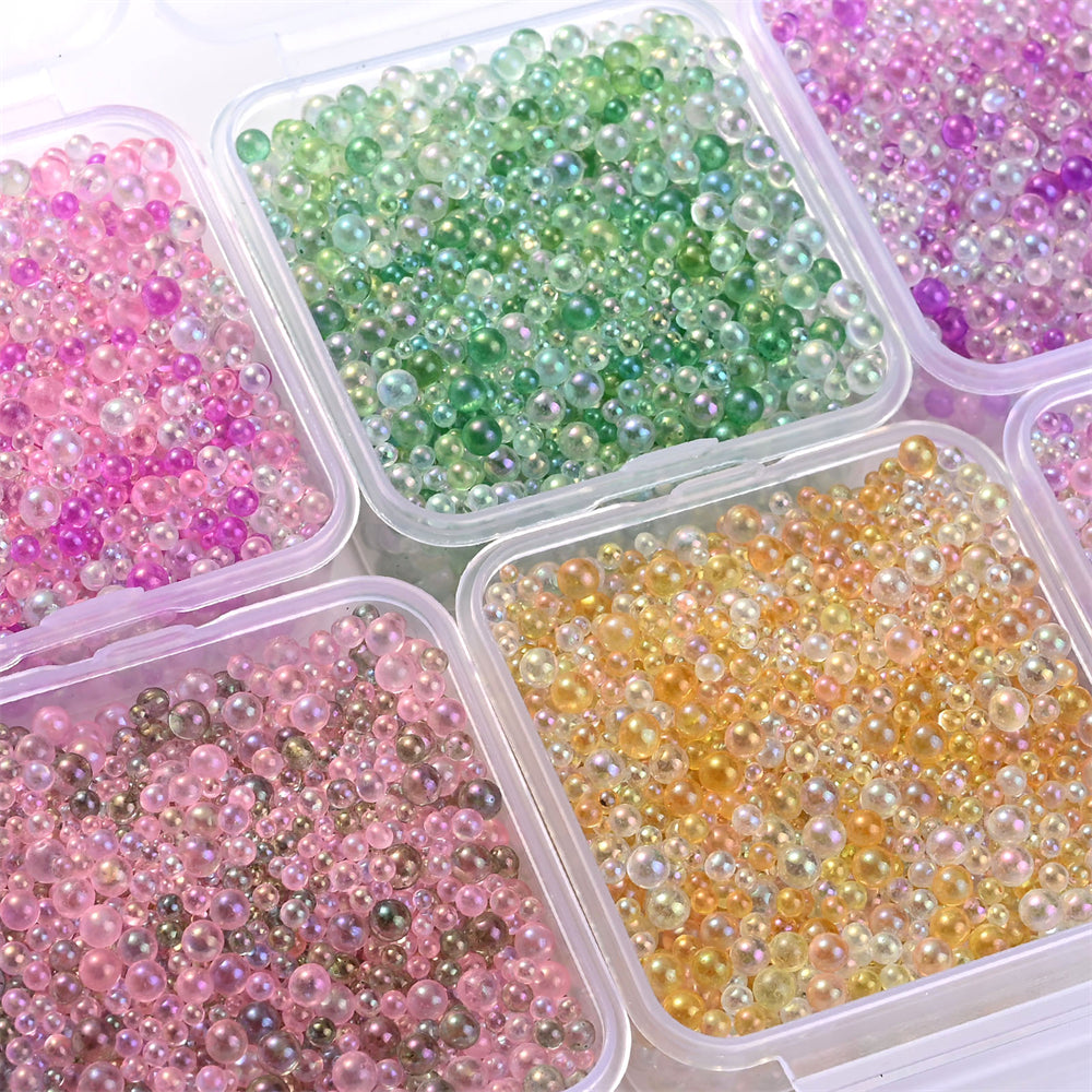 Resin Flower Flatback Sticker Beads