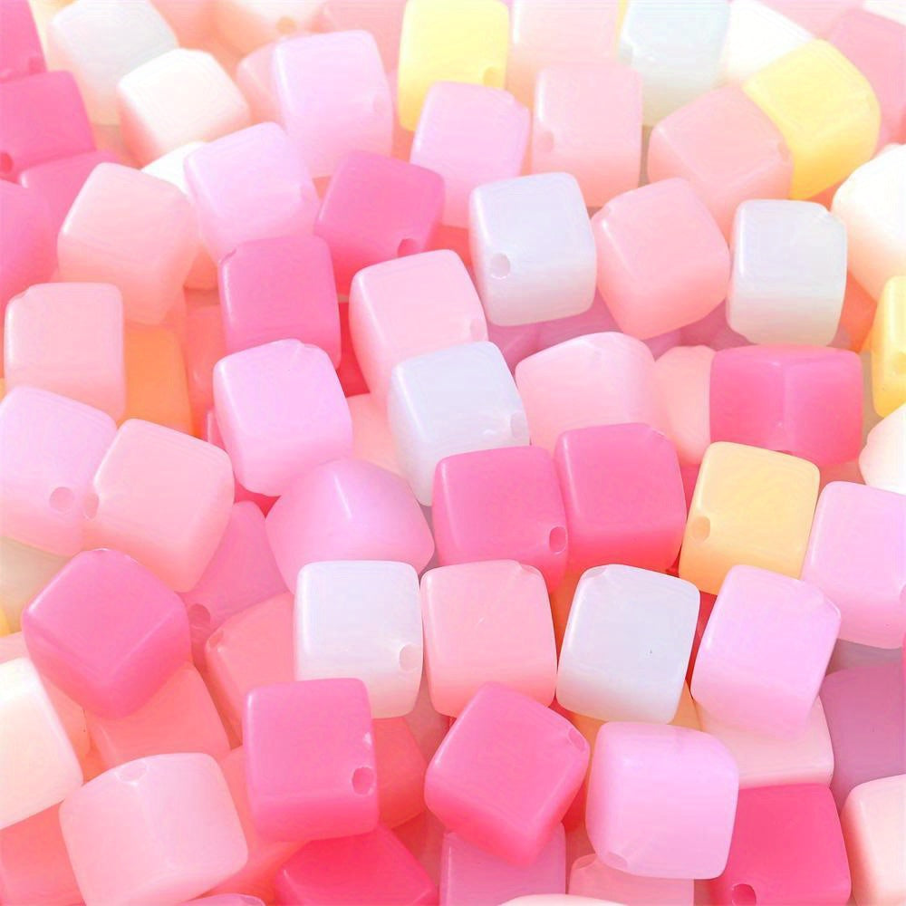 Colorful Shiny AB Acrylic Transparent Round Spacer Beads