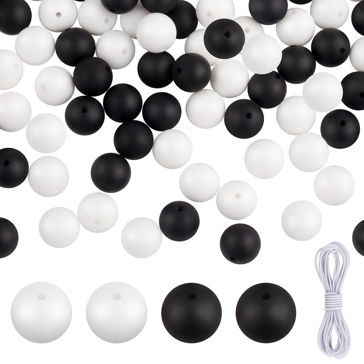 Sunflower Silicone Focal Spacer Beads