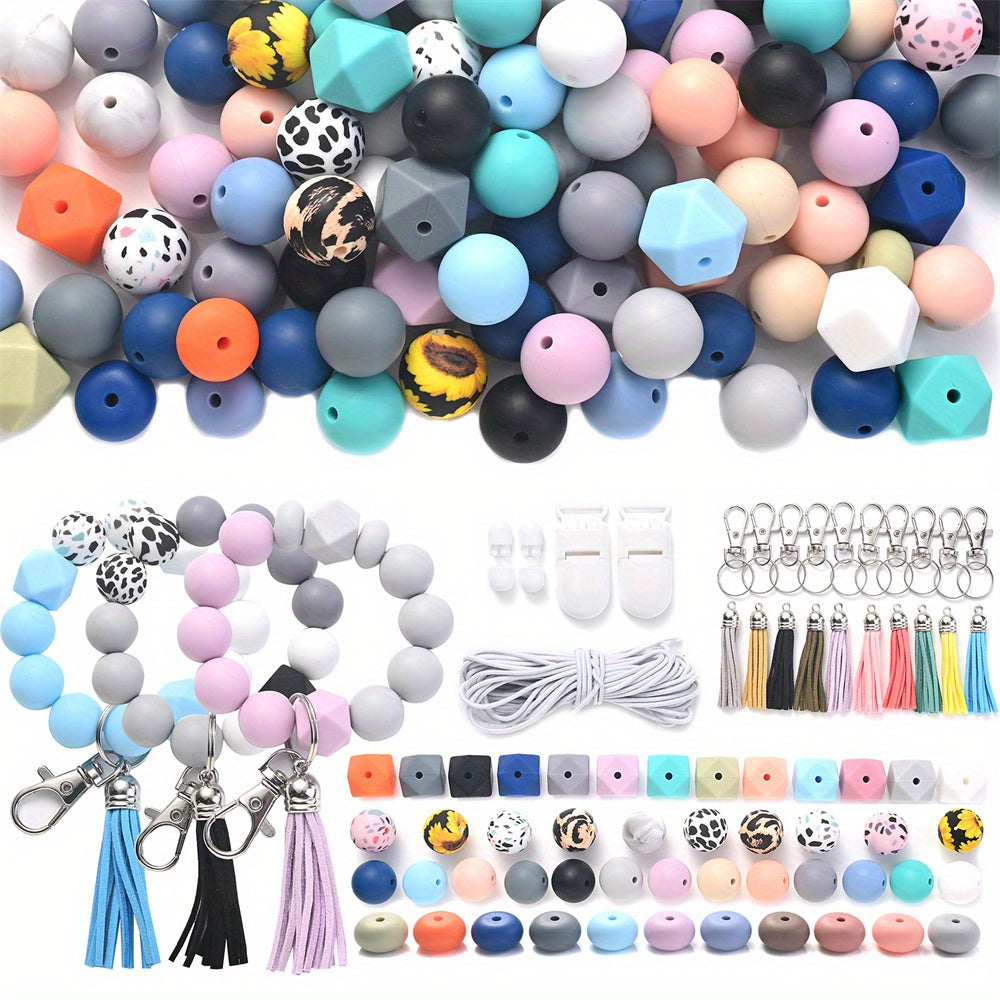 6-20mm Mix Size Natural Wooden Beads with Thread