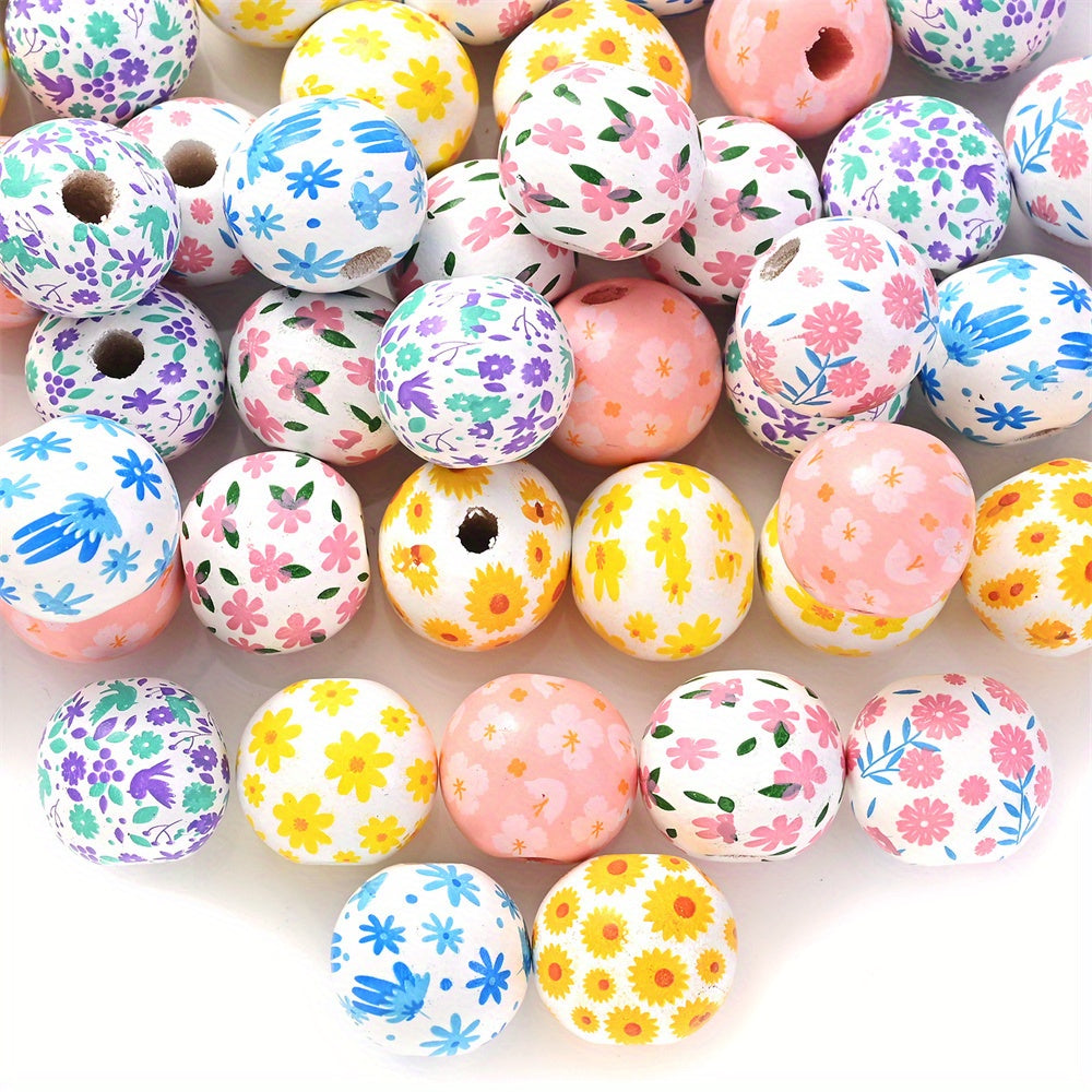 Mix Colored Faceted Acrylic Round Beads