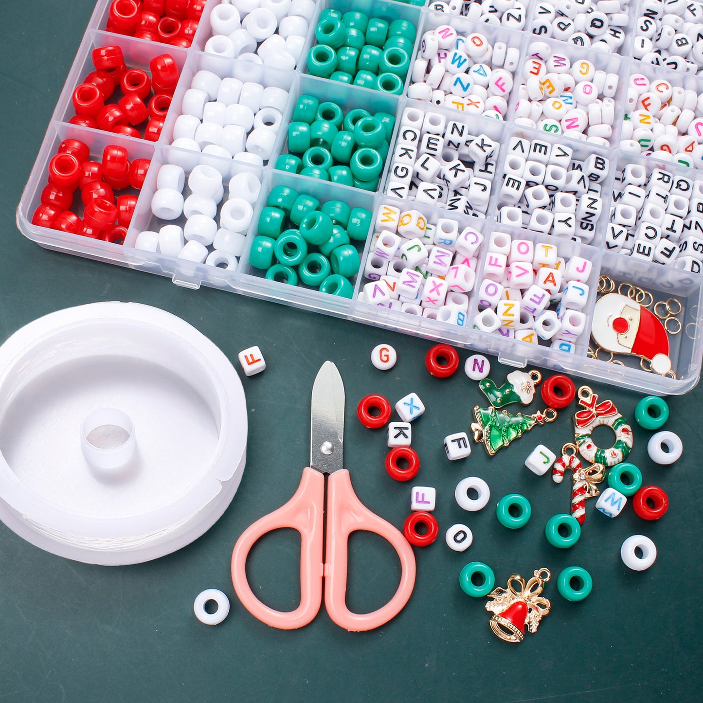 770pcs Acrylic Beads Set