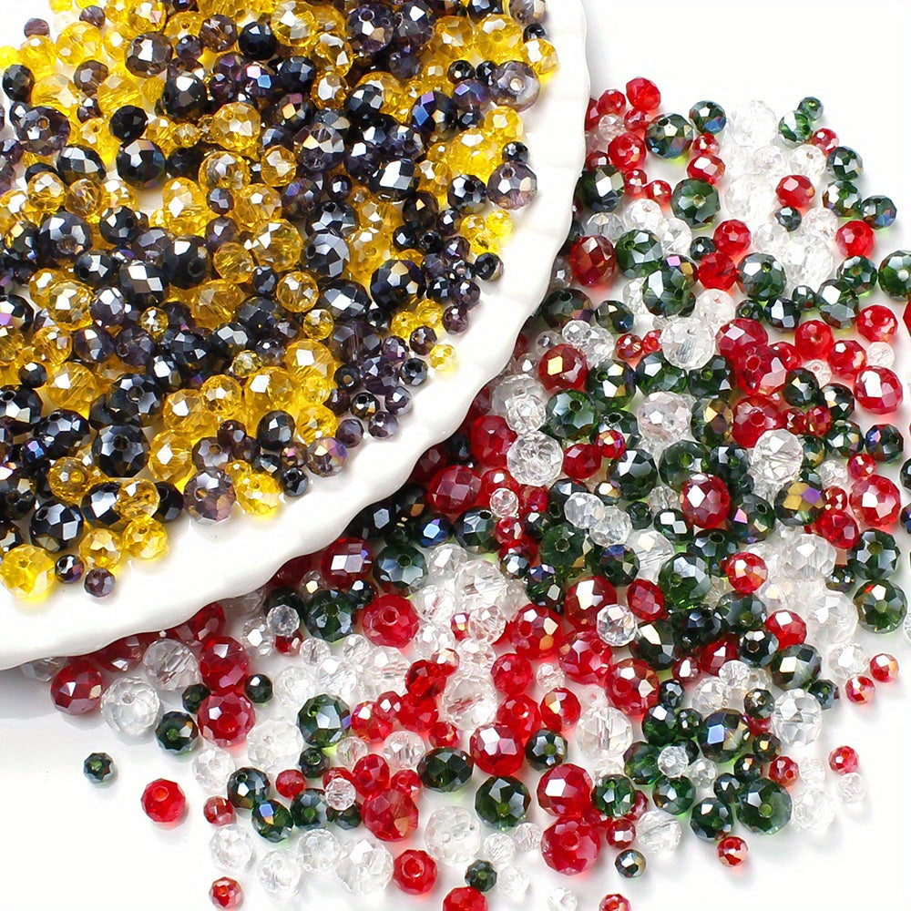 AB Colorful Skull Beads