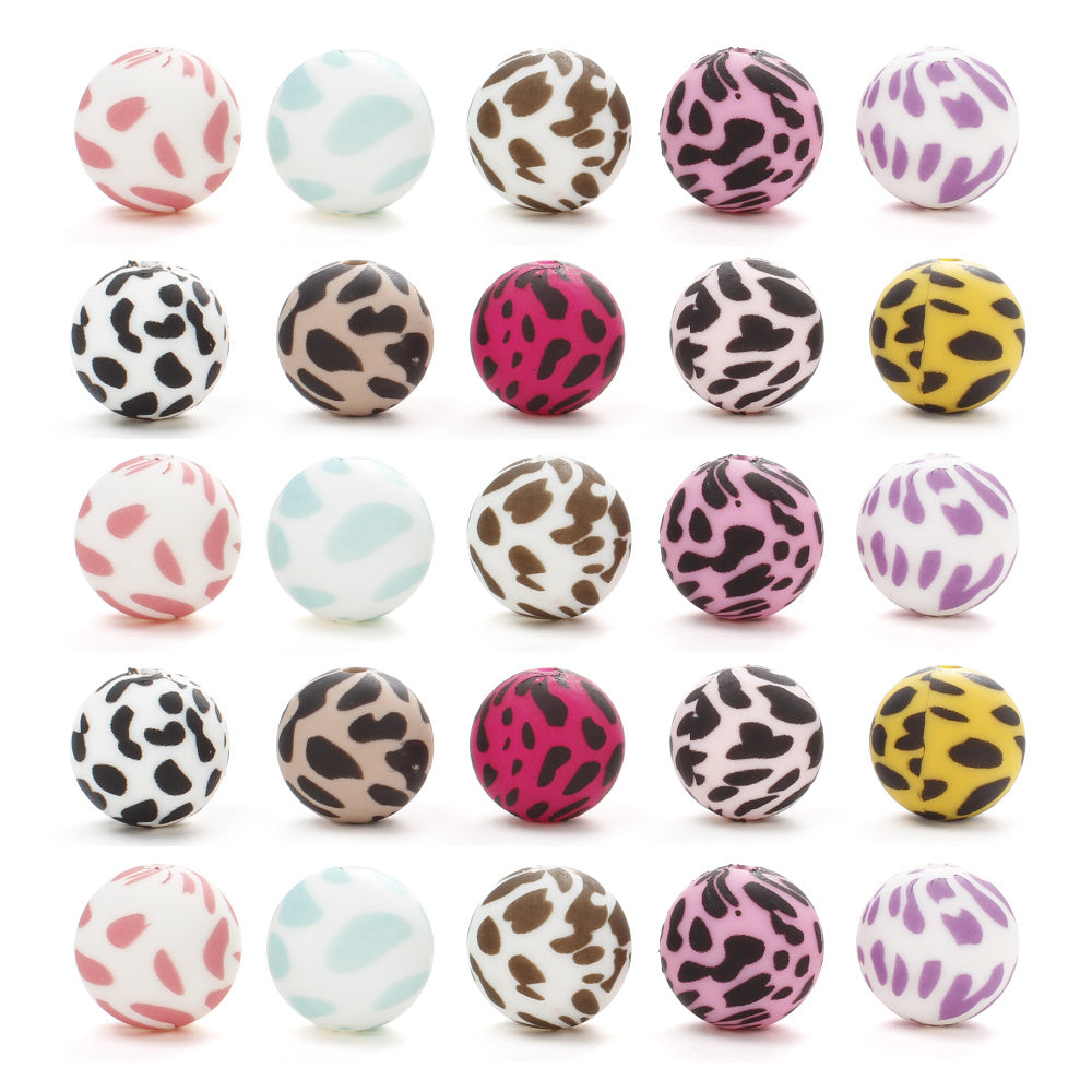 50-Piece White Sunflower Daisy Polymer Clay Spacer Beads