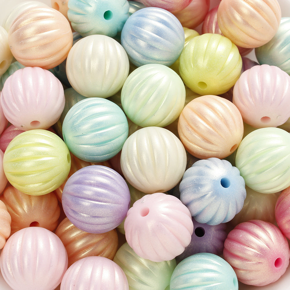 Gradient Acrylic Cross Spacer Beads