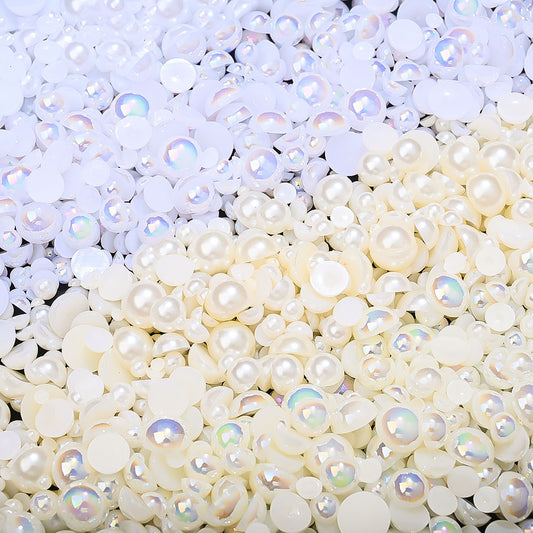 Classic Rhinestone & Pearl Bead Mix