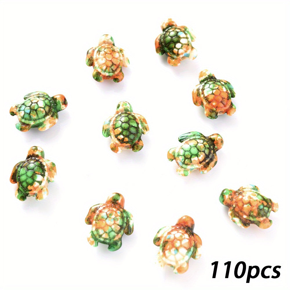 Sea Turtle Gradient Spacer Beads