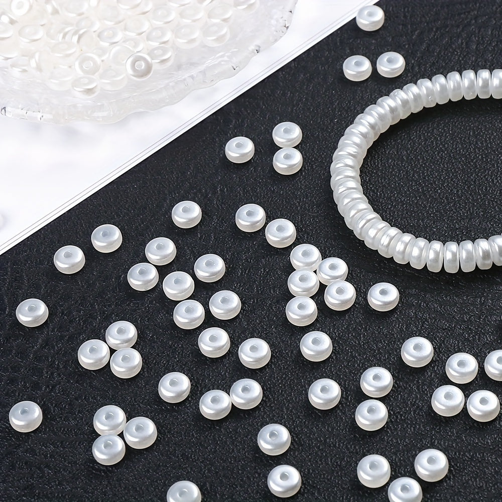 16mm Shiny Crystal Cat Eye Acrylic Smooth Spacer Beads Set