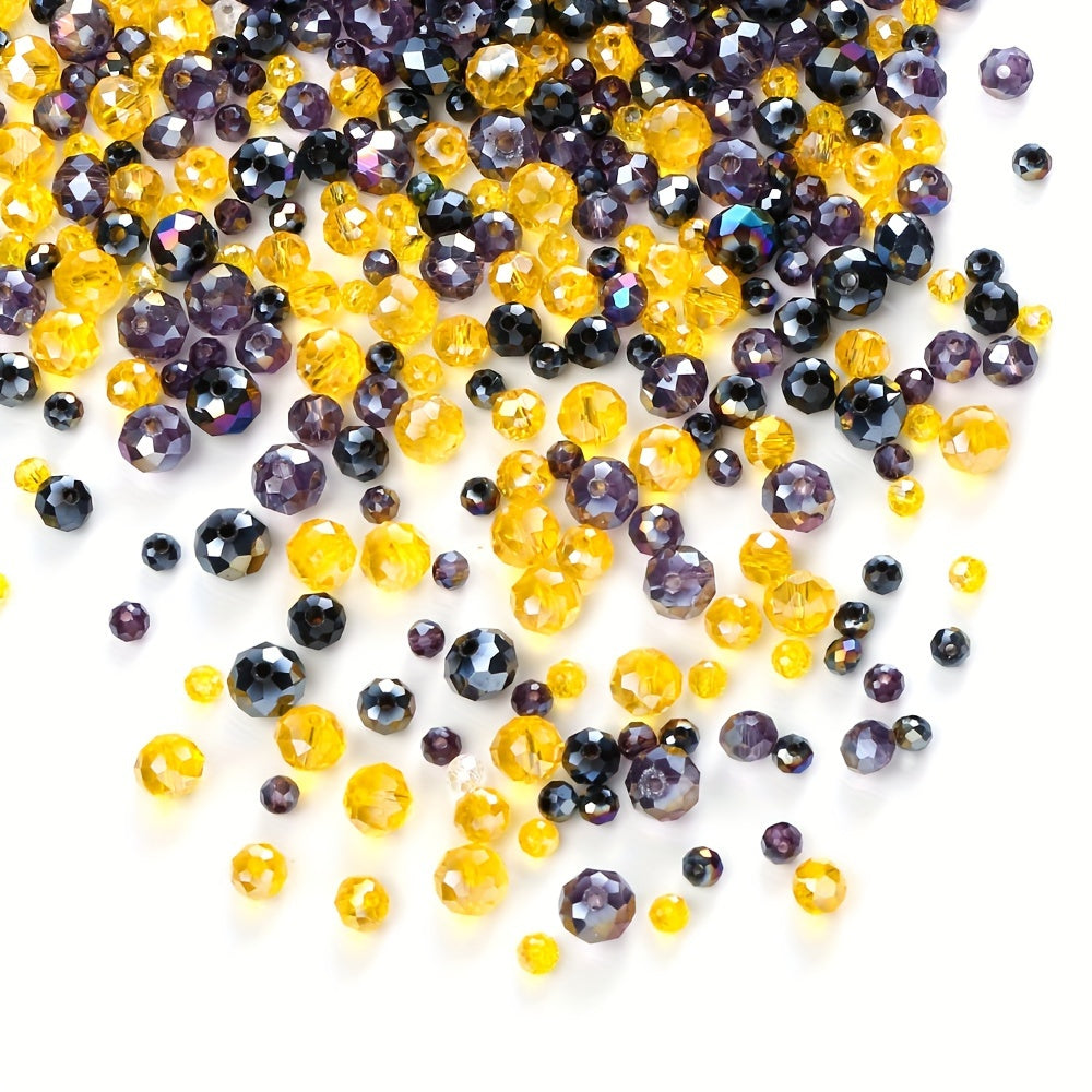 1350pcs 8mm Halloween & Christmas Sparkling Crystal Beads