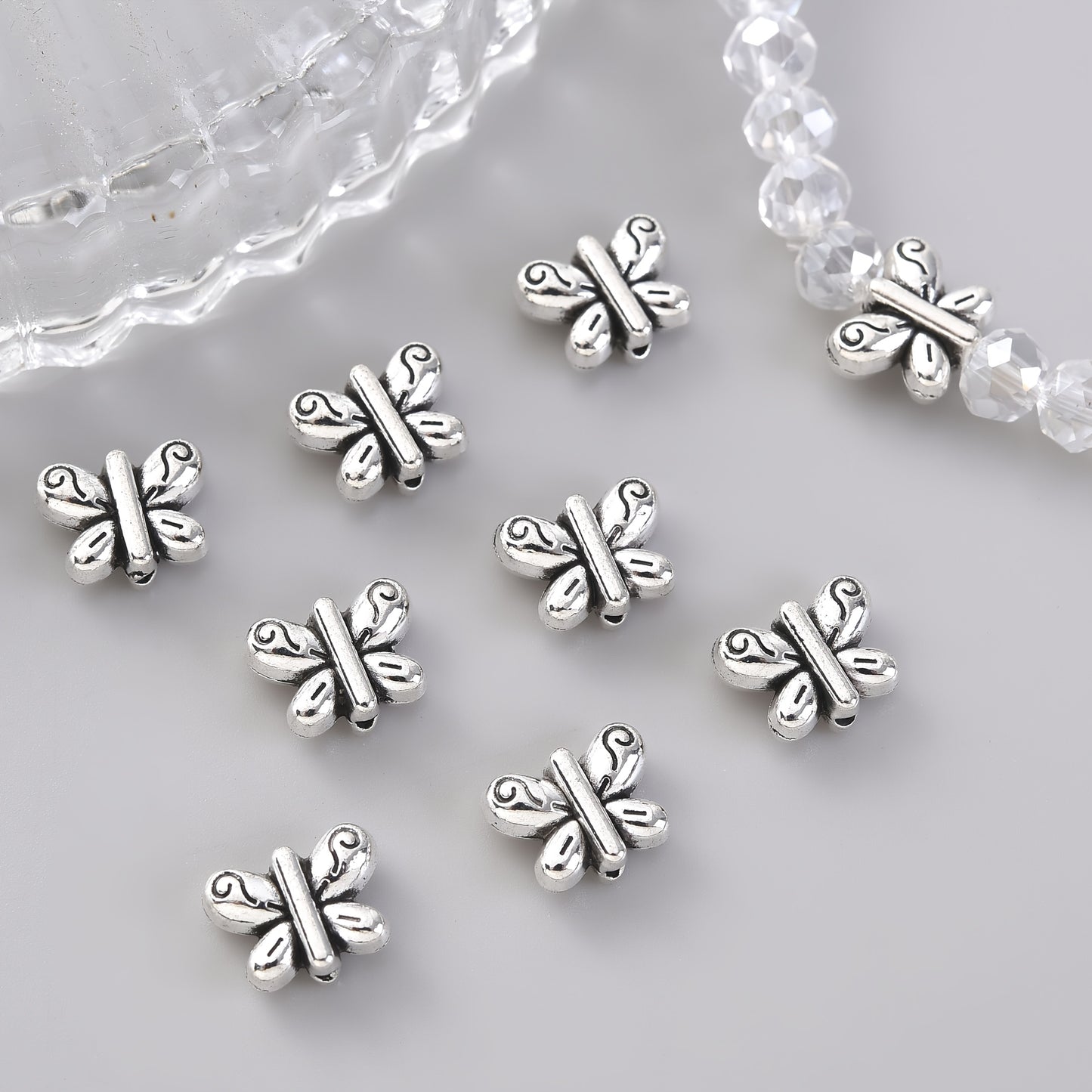 13mm Mix Star Plastic CCB Spacer Beads
