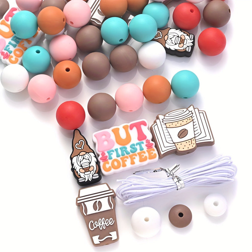 Cat Shape Handmade Paint Effect Acrylic Beads