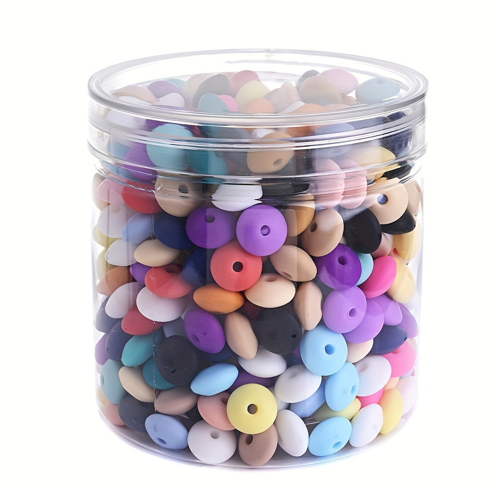 15mm Mix Color Round Silicone Beads