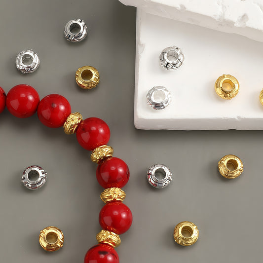 50pcs/set 3x6mm Vintage Spacer Beads