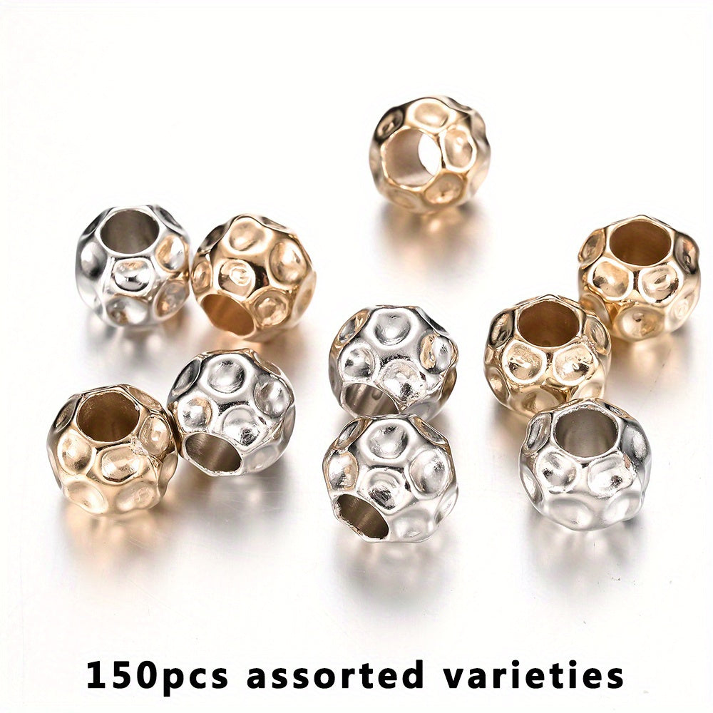 CCB Plastic Round Big Hole Beads