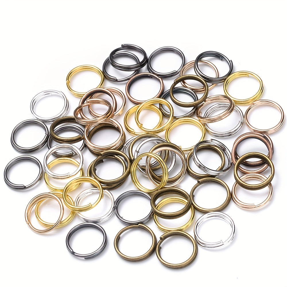 200pcs Jump Rings Split Rings Connectors