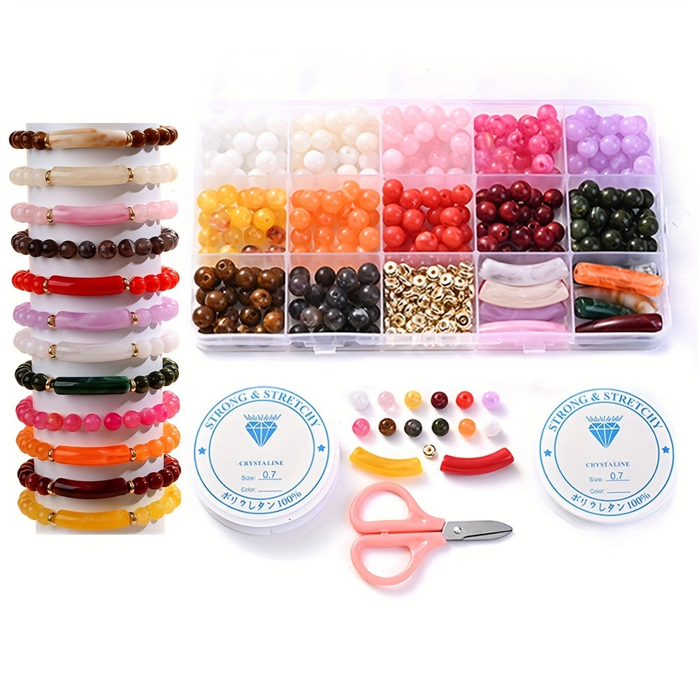 Acrylic Beads Jewelry Making Set