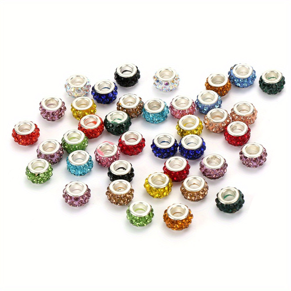 Black Acrylic Letter Alphabet Beads