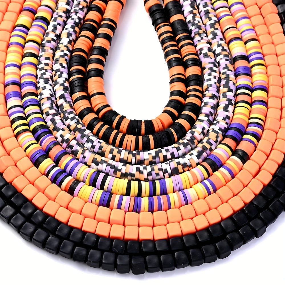 Halloween Clay Beads Strands