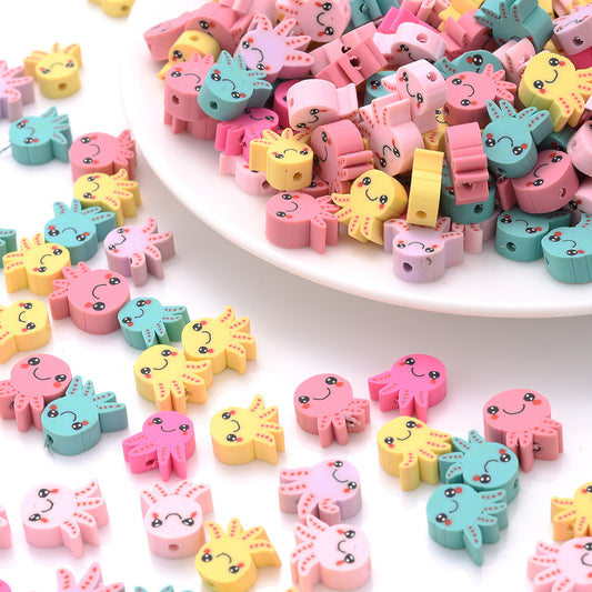 30/50pcs 8-10mm Rabbit Soft Clay Beads