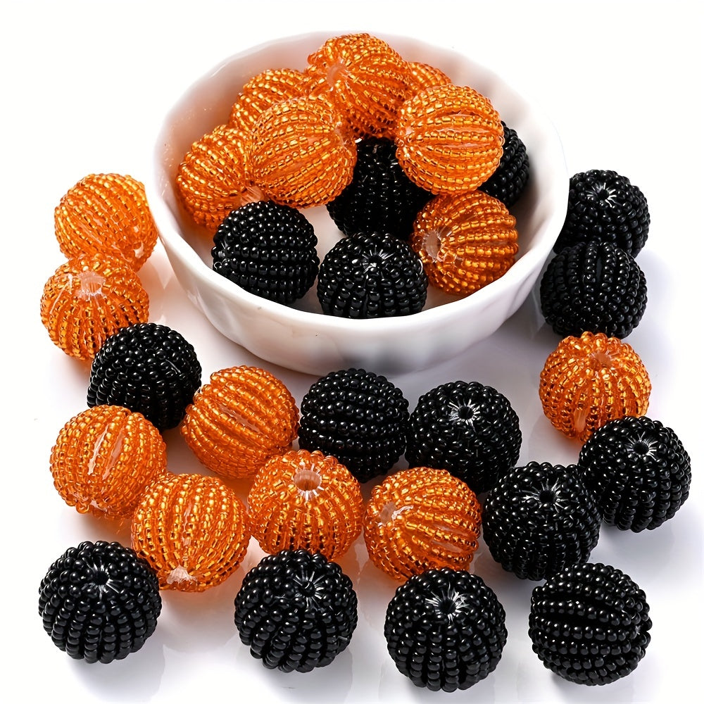 Halloween Acrylic Seed Spacer Beads
