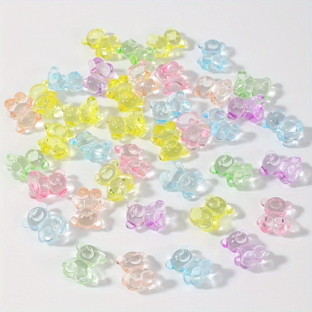 Multicolor Round Loose Spacer Beads