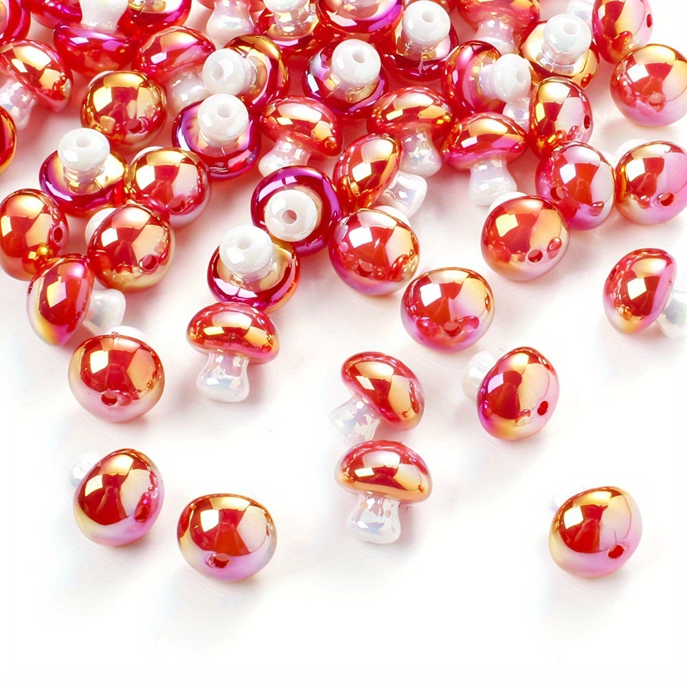 3D Carving Gold Color Wire Acrylic Round Beads