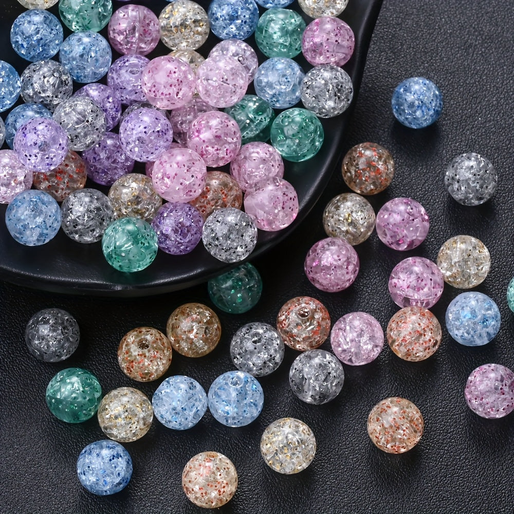Transparent AB Dreamy Foam Spacer Beads