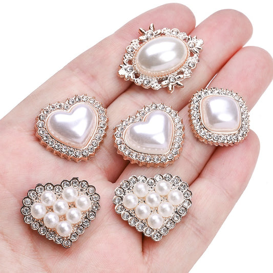 Pearl Rhinestone Decorative Embellishments