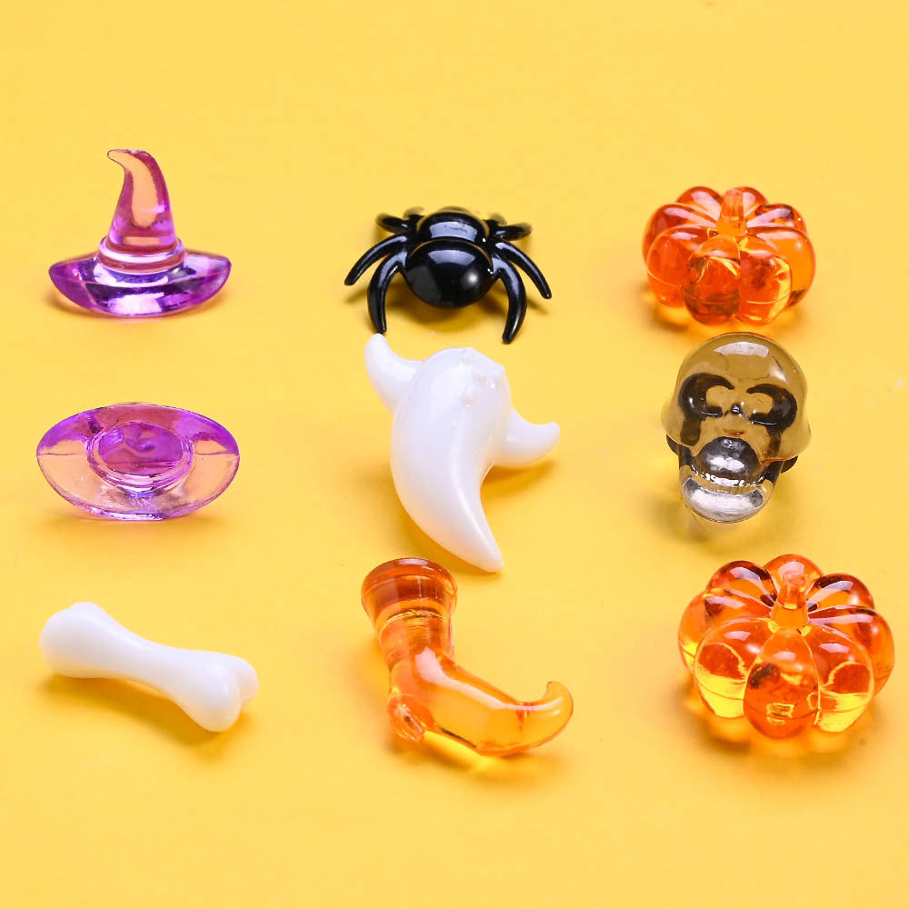 Halloween Mixed Style Resin Beads