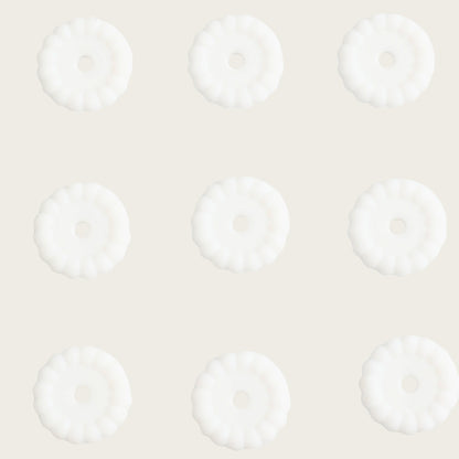 10pcs 12/15mm Silicone Disc Beads