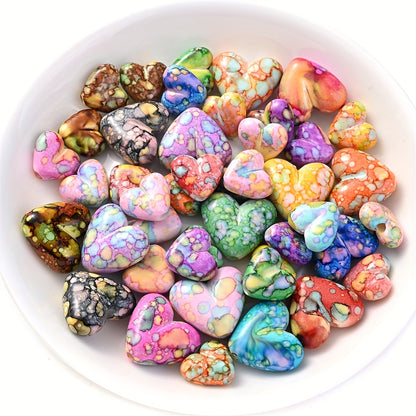 Shiny Transparent AB Colorful Butterfly Acrylic Spacer Beads