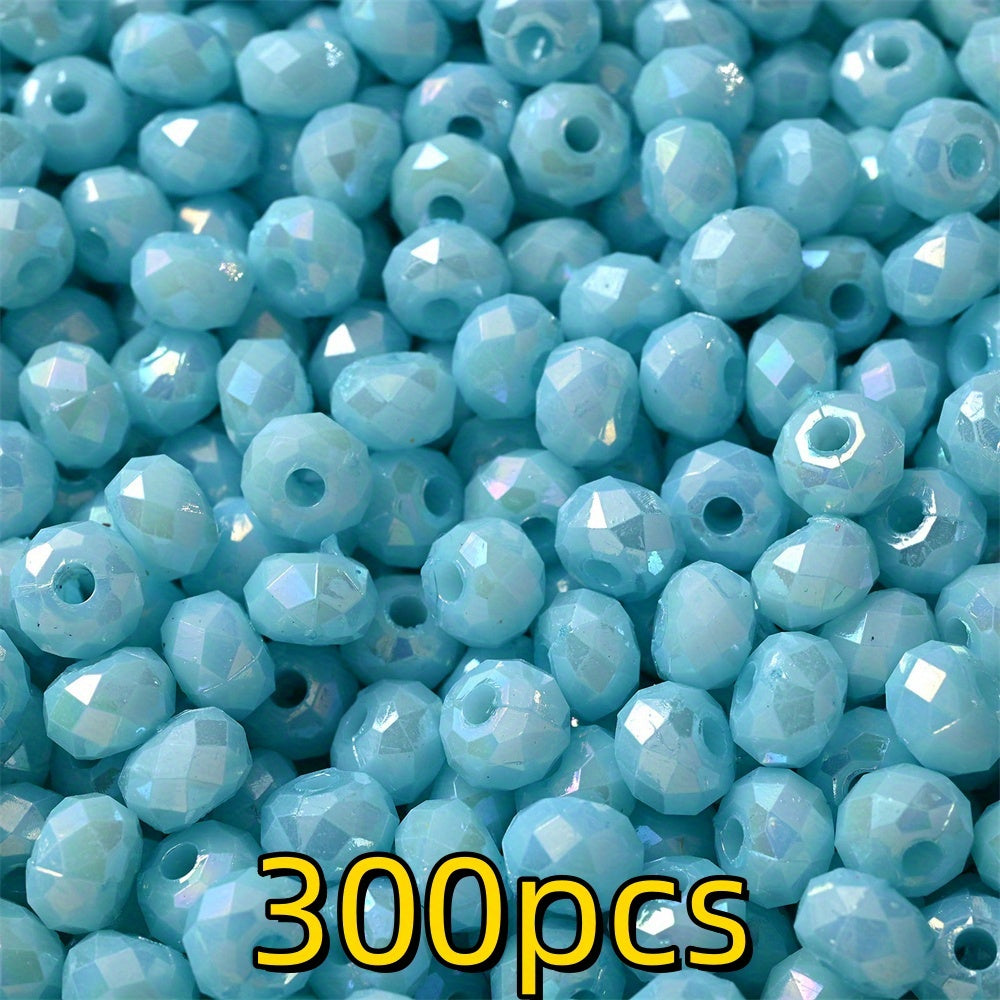 Gradient Shiny Mushroom Flatback Beads