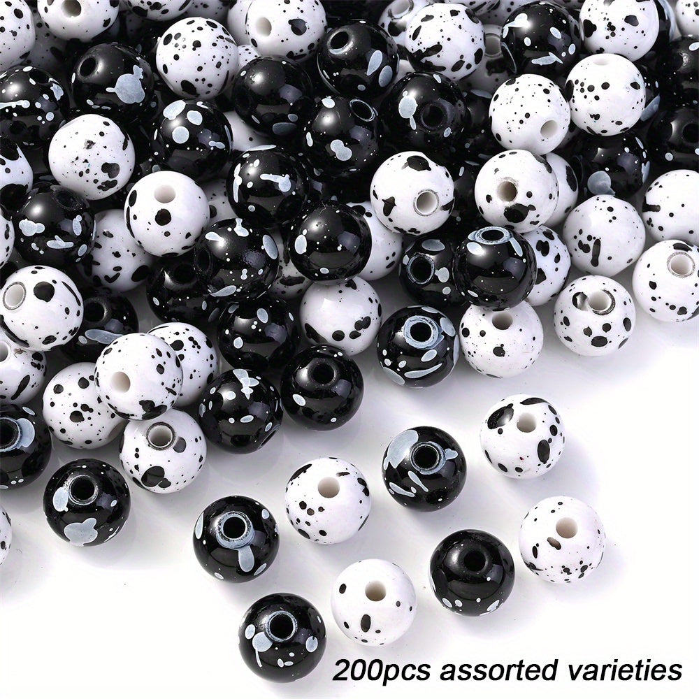 Multicolor Cylinder Tube CCB Spacer Beads
