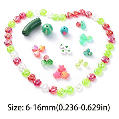 15-500pcs Christmas Acrylic Beads