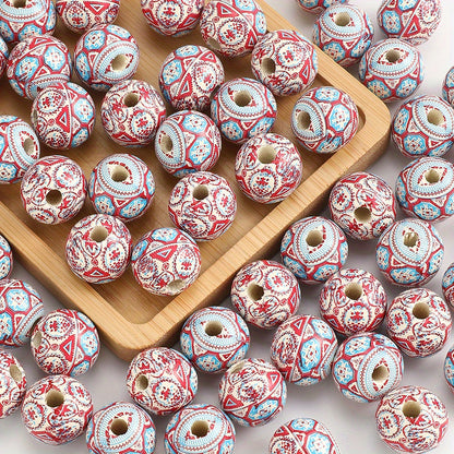 Colorful Mix Heart Shiny Acrylic Spacer Beads