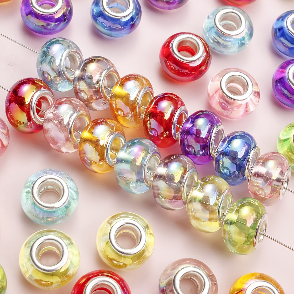 Colorful Matte Glass Square Cube Seed Beads