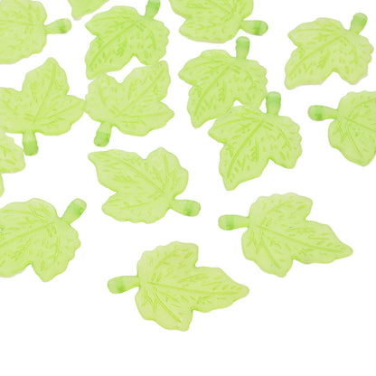 Acrylic Leaf Beads