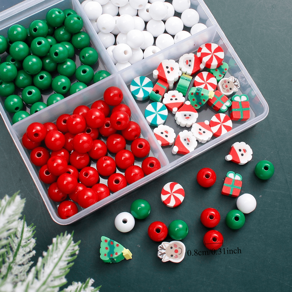 4-Grid Christmas DIY Beading Kit