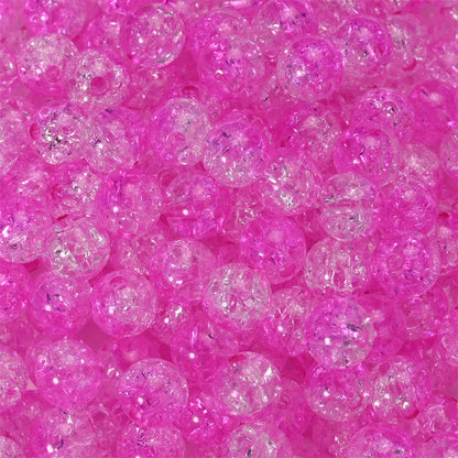 6x7mm CCB Heart Transverse Hole Spacer Beads