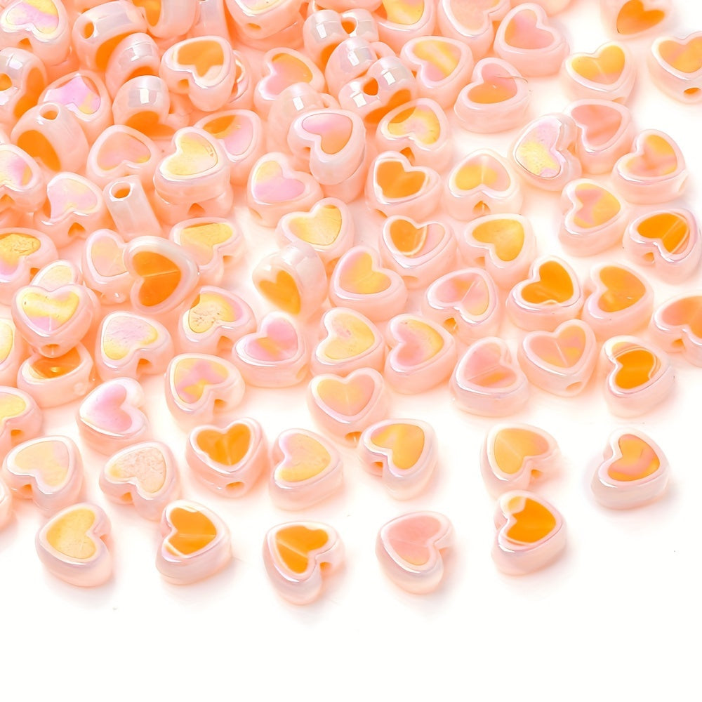 Acrylic Jelly Color Flower Shape Beads