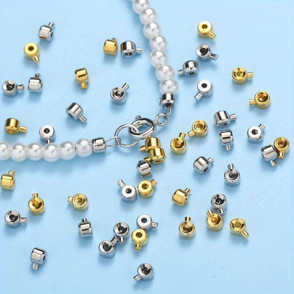 3mm Copper Crimp Beads