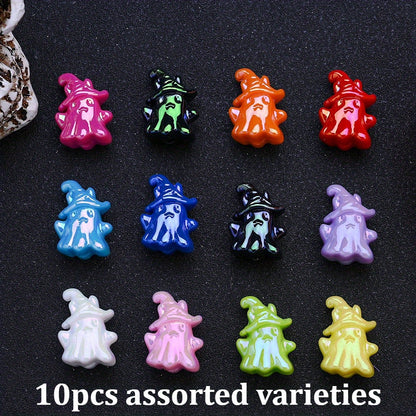 17x24mm Halloween Ghost Acrylic Beads