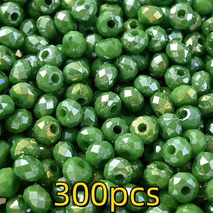 Gradient Shiny Mushroom Flatback Beads