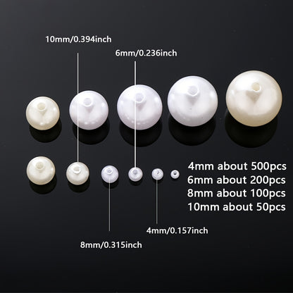 4/6mm ABS Acrylic Loose Spacer Beads